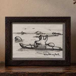 Walrus Drawing Art - Etsy