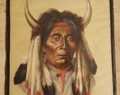 Awesome First Nation Vintage Print