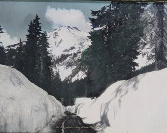 Vintage Snoqualmie Pass Photo