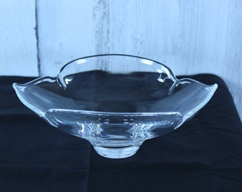 Vintage Steuben Glass Quatrefoil Console Bowl