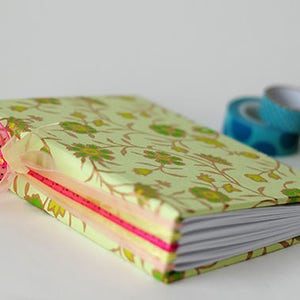 Hand-bound Journal Travel Sketchbook Writing Artist Book