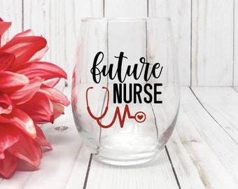 Registered Nurse Wine Bottle Stickers Labels, Nurse Gift, RN Graduation, Nurse Week Gift, Graduation Gift Party Supplies Party Favors