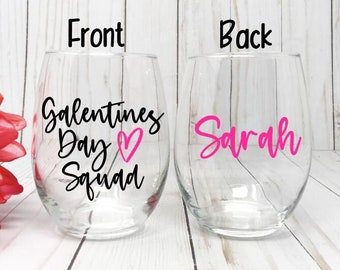 Galentines Day Squad, Galentines Day Party, Valentines Gift For Best Friend, Friends Valentine, Galentines Day Squad