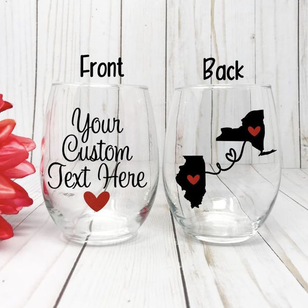 Wine Glass Stickers Etsy