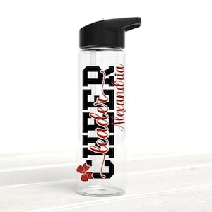 Cheerleading Water Bottle, Summit Gifts, Cheerleading Gifts, Personalized Kids Water Bottle, Cheerleading Coach Gift, Kid Sports Bottle