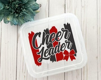 Cheer Bow Case, Cheerleader Bow Case, Cheer Bow Box, Cheer Comp Bow Case, Summit Gifts, Gift For Cheerleader, Cheer Team Gift