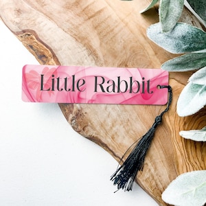 Officially Licensed God Of Malice Bookmark, Little Rabbit Ribbon Bookmark, Killian Carson, Legacy Of Gods, Rina Kent Merch, The Heathens