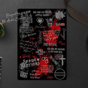 OFFICIALLY LICENSED LORDS 48 Piece Puzzle, Shantel Tessier, The Ritual, Spade Brothers, Dark Romance Gifts, Book Merch
