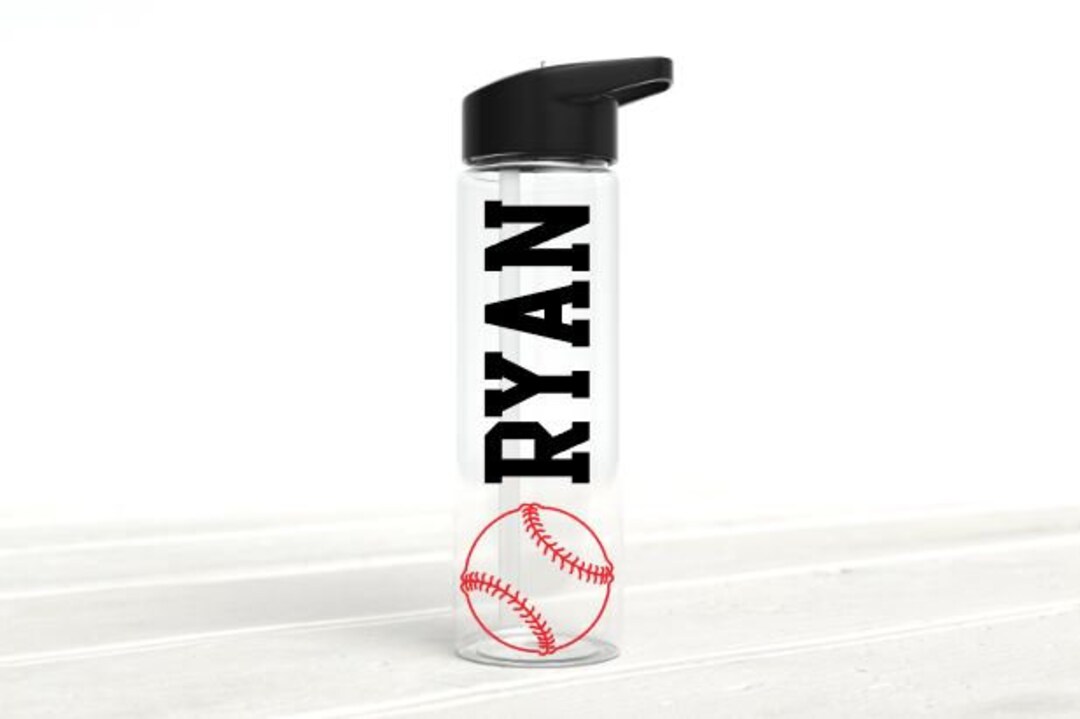 Baseball Water Bottle, Baseball Gifts, Personalized Kids Water Bottle