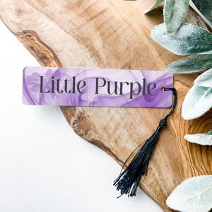 Officially Licensed God Of Pain Bookmark, Little Purple Ribbon Bookmark, Creighton King, Legacy Of Gods, Rina Kent Merch, The Heathens