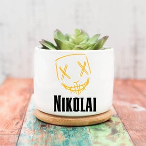 Officially Licensed Nikolai Sokolov Planter, God Of Fury, Author Rina Kent, Bookshelf Decor, Dark Romance Gift, Book Club Gift Idea