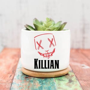 Officially Licensed Killian Carson Planter, God Of Malice, Author Rina Kent, Bookshelf Decor, Dark Romance Gift, Book Gift Idea