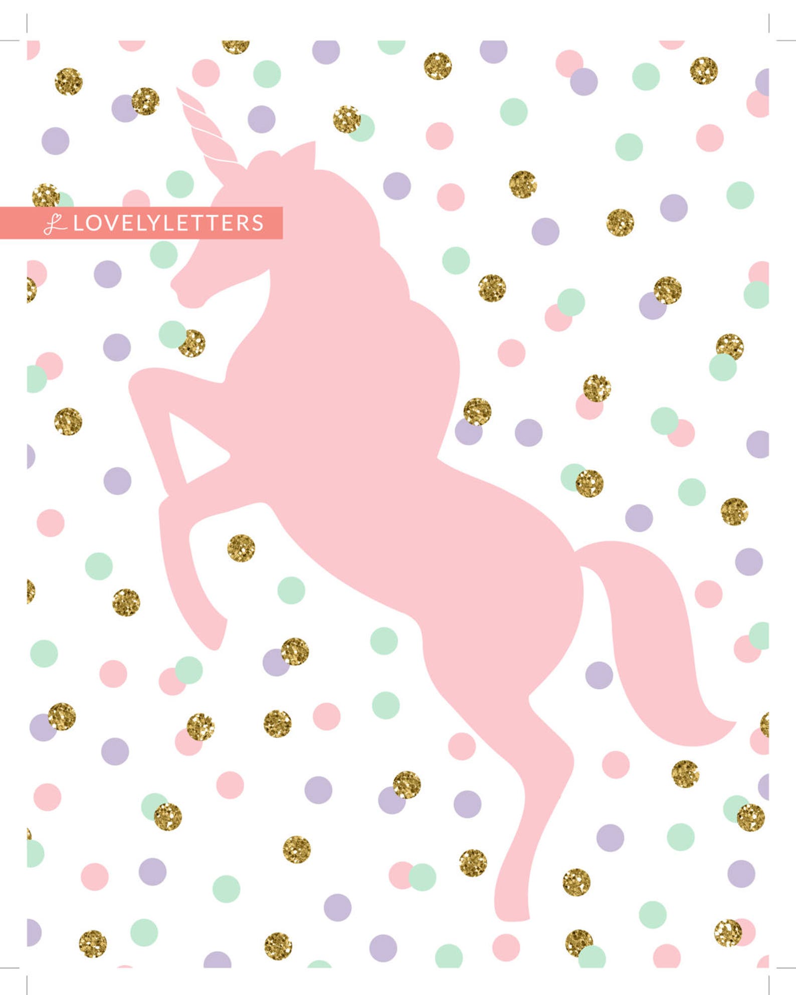 Unicorn Print / Magical Print / Unicorn Printable / Unicorn | Etsy