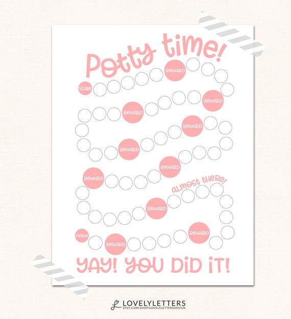 Printable Potty Training Chart Minnie Mouse