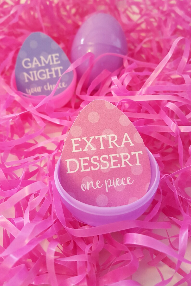 Easter Basket Stuffer / Easter Coupons for Kids / Easter Etsy