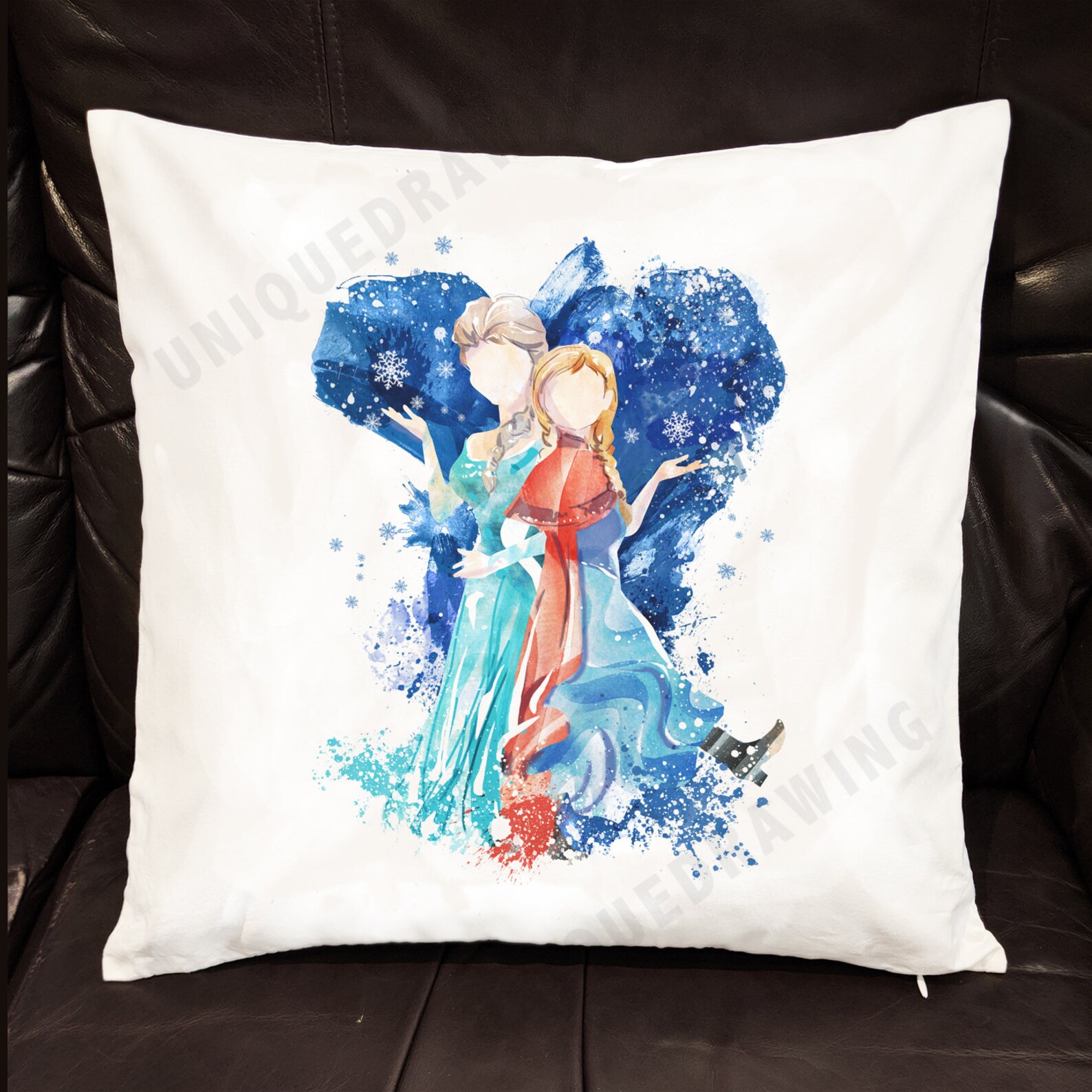 elsa pillow cover