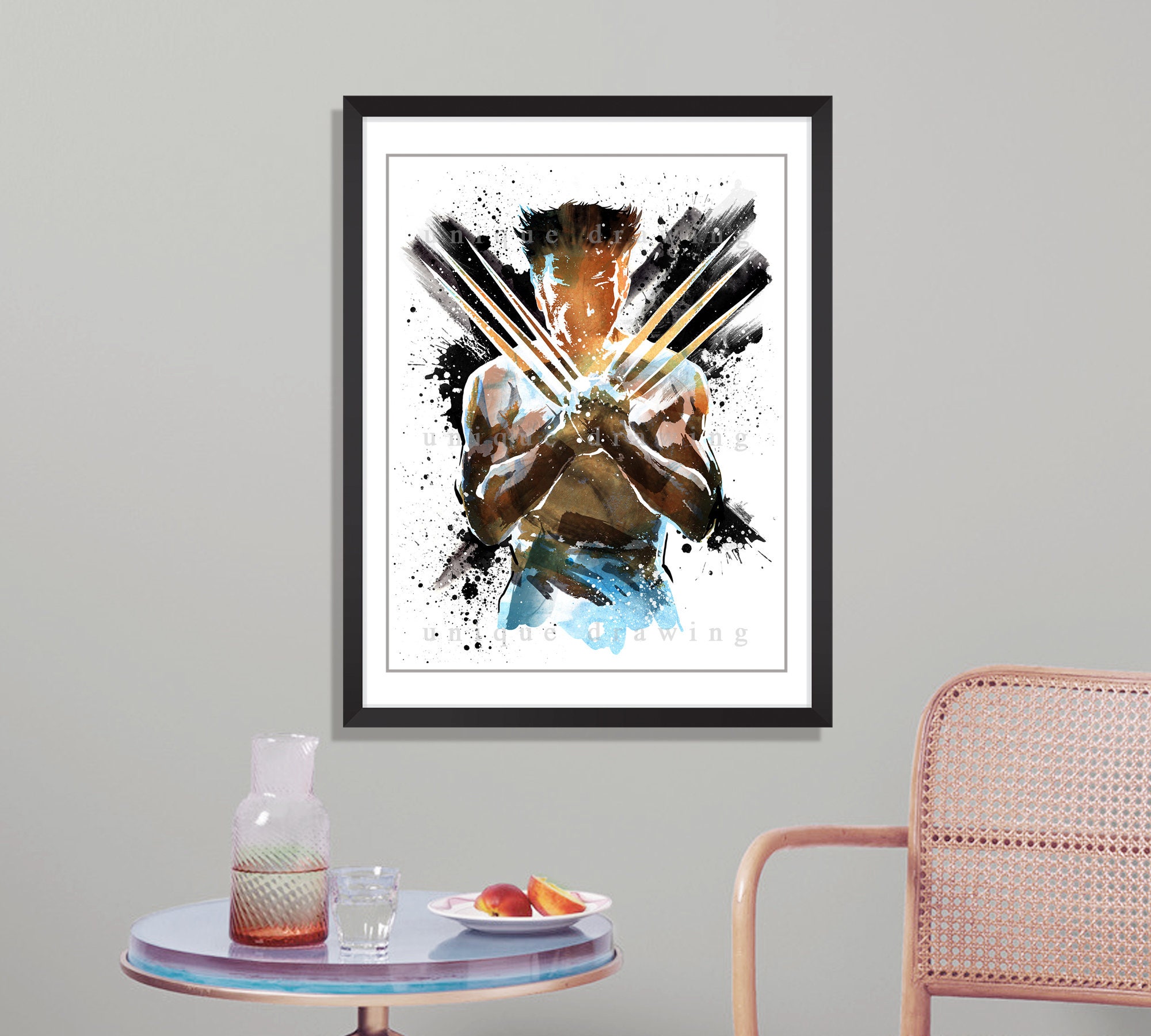 Wolverine Instant Download Printable Art Superhero Wolverine Etsy