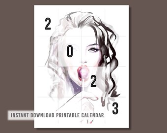 Hot Babes Nude Calendar - Etsy