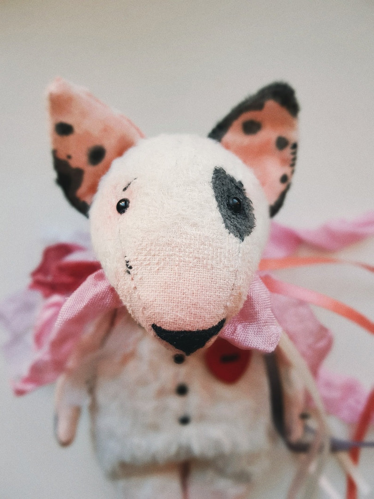 Bull Terrier toy cute dog toy english bullterrier miniature Etsy