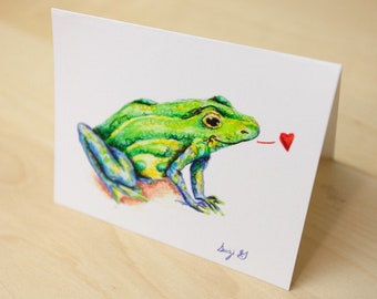 Frog Love Card