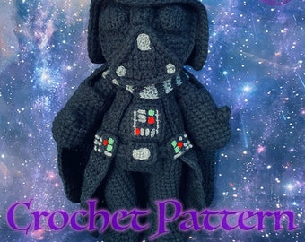 Father V Amigurumi Doll. CROCHET PATTERN ONLY