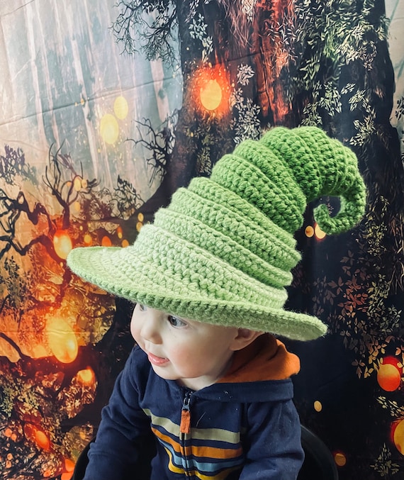 Whimsical Witch Hat Crochet Patter - DIGITAL DOWNLOAD - Etsy Canada
