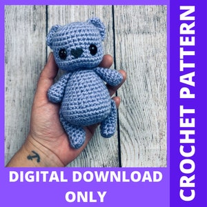 Baby Bear Crochet Pattern - DIGITAL FILE