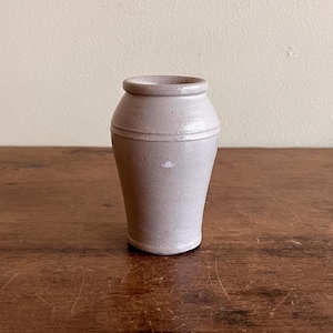 Small Ovoid Preserve Jar Or Pot, Salt Glaze Stoneware, 19th Century