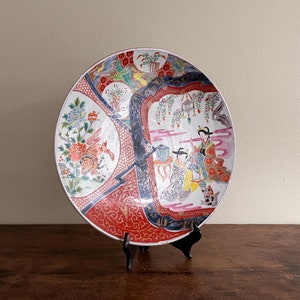 Large Meiji Period Imari Porcelain Charger, Japanese, 19th Century