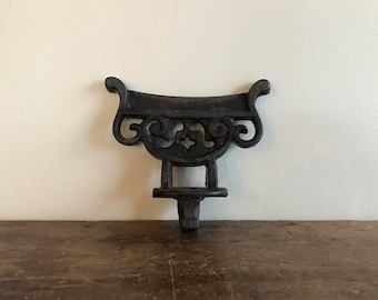 Victorian Cast Iron Boot Scraper, Mid To Late 19th Century
