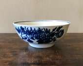 Worcester Blue And White Porcelain Bowl, First Period, English c. 1770