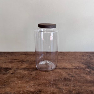 Free Blown Apothecary Jar With Tinned Sheet Iron Lid And Rough Pontiled Foot, Mid 19th Century