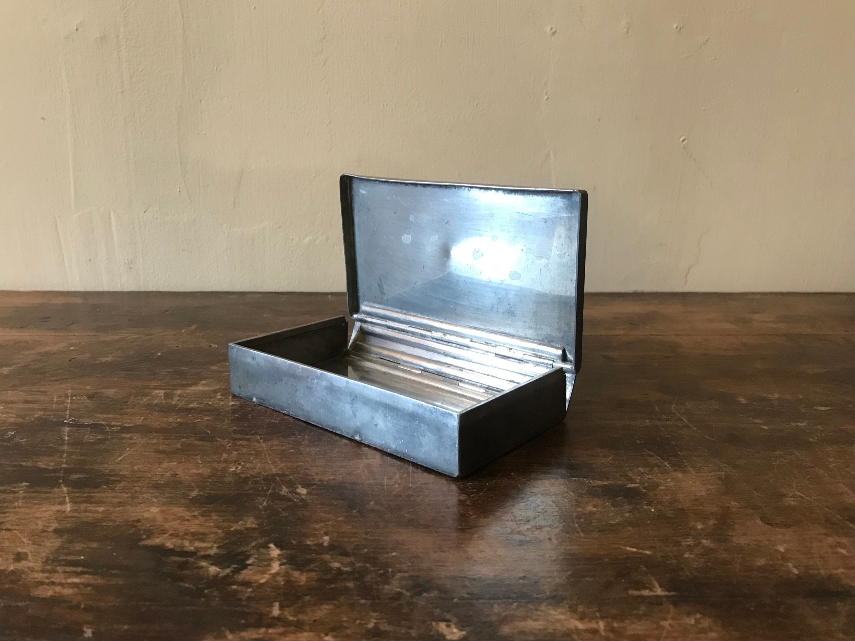 1978年 英国ヴィンテージ 純銀製 シェル型脚付きディッシュ 124g David Hollander&amp;Son Vintage English Silver MFG.Corp Divided Serving Dish With