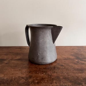 Pewter Jug Or Measure, English, Late 19th Century