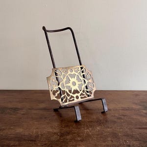 Sliding Hearth Trivet, Brass And Iron, English, 19th Century
