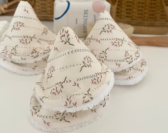 Set of 6 protective teepees for changing baby boys - Softness and practicality guaranteed!