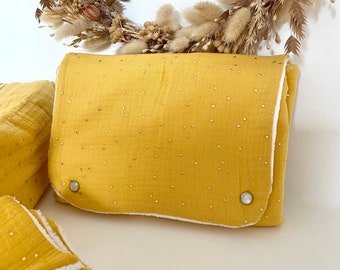 Mustard yellow nomadic changing mat