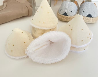 Set of 6 protective teepees for changing baby boys - Softness and practicality guaranteed!