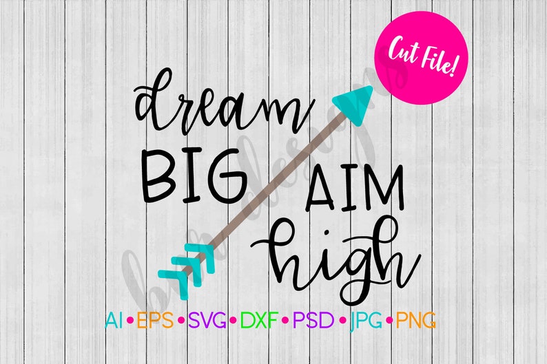 Download Silhouette File Cameo File Tribal Svg Cricut File Dream Big Svg Arrow Svg Svg File Cuttable File Dxf File Visual Arts Craft Supplies Tools Kromasol Com