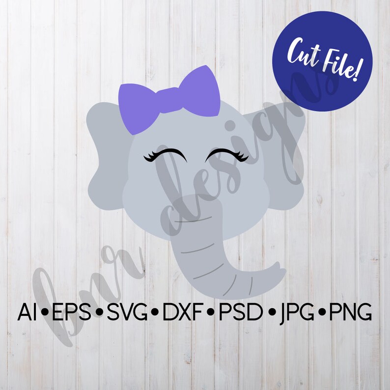 Download Kits How To Dxf File Vinyl Svg Cameo File Cuttable File Elephant Svg Cricut File Silhouette File Craft Supplies Tools
