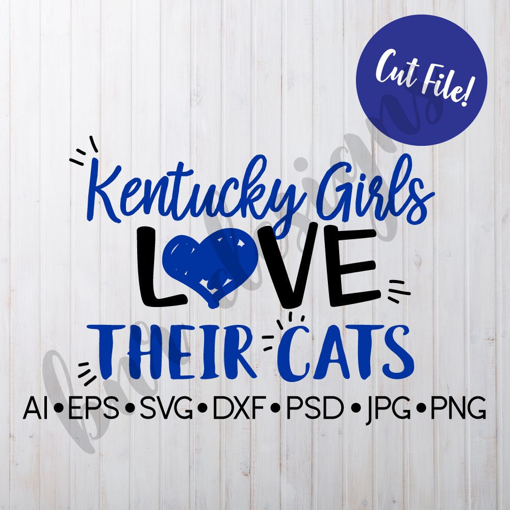 Download Kentucky SVG Kentucky Wildcats SVG DXF File Cricut File | Etsy