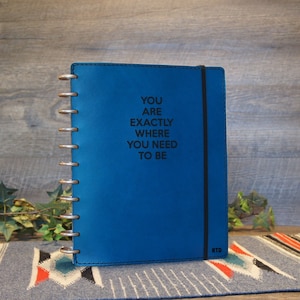 Leather 360 Planner Cover, Planner Cover, Professional Planner Covers, Discbound Planner Cover, Junior Planner Cover