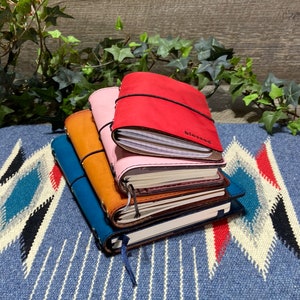 Traveler&#39;s Notebook Personalized Leather Journal Travelers Notebook A5, Moleskine Cahier, Pocket, Field Notes, Hobonichi, Leuchtturm 1917
