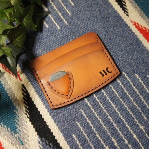 Cartera personalizada Guitar Pick Wallet Leather Guitar Pick Wallet