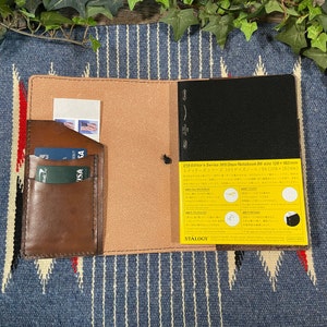 Stalogy A6, B6 & Hobonichi A6 Techo - Perfect Fit Folio Leather Journal Planner Cover