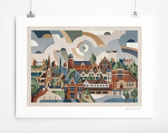 Kings Heath (Unframed Art Print)