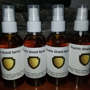 Psychic Shield (1) Spray  Protection for Empaths 2.7 ounces