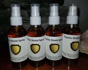 Psychic Shield (1) Spray  Protection for Empaths 2 ounces