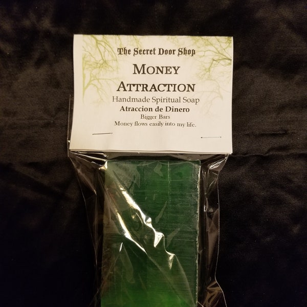 Money/ Abundance Attraction Soap approx 3.3 oz