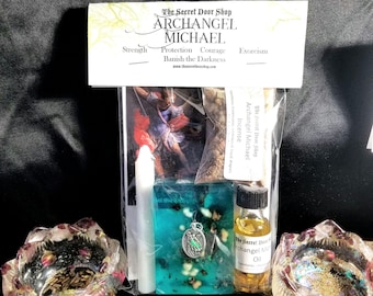Saint Michael Archangel Michael kit for pro-tection, clering, remving e-vil